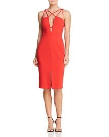 BCBGMAXAZRIA Strap-Detail Dress at Bloomingdales